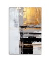 Canvas print for bedroom - Gold abstraction | FEEBY