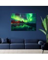 Canvas print - Aurora borealis nature | FEEBY
