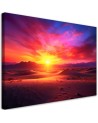 Painting for bedroom - Sunset landscape | FEEBY