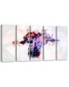 Living room canvas print - Amy Winehouse Singer | FEEBY