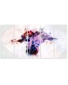 Living room canvas print - Amy Winehouse Singer | FEEBY