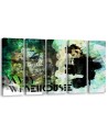 Modern canvas print - Amy Winehouse Singer | FEEBY