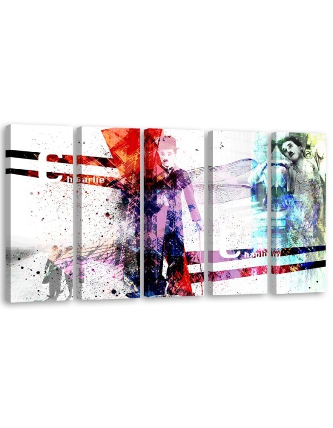 Modern canvas print - Charlie Chaplin Actor | FEEBY