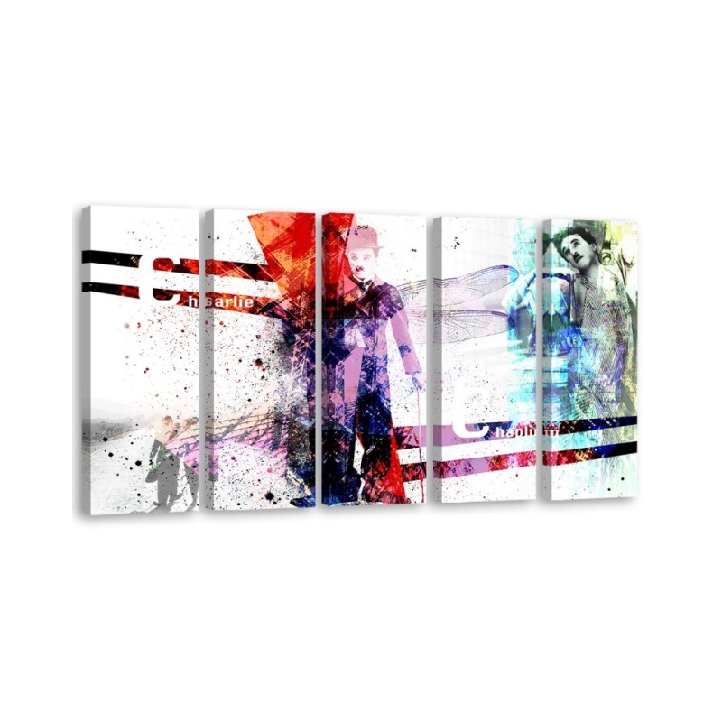 Modern canvas print - Charlie Chaplin Actor | FEEBY
