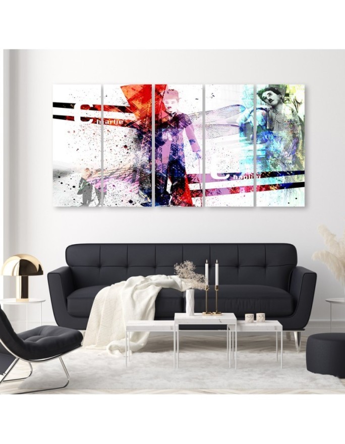 Modern canvas print - Charlie Chaplin Actor | FEEBY