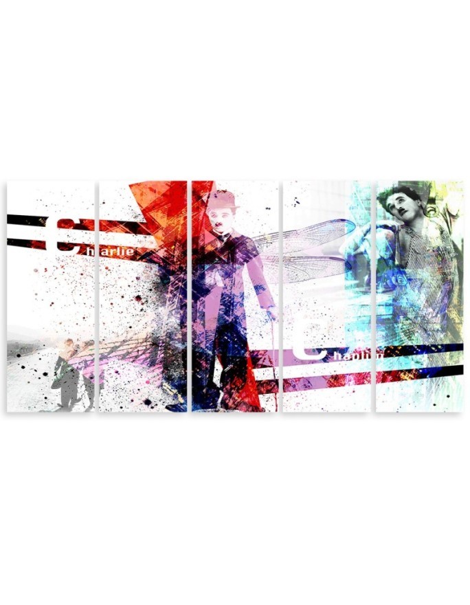 Modern canvas print - Charlie Chaplin Actor | FEEBY