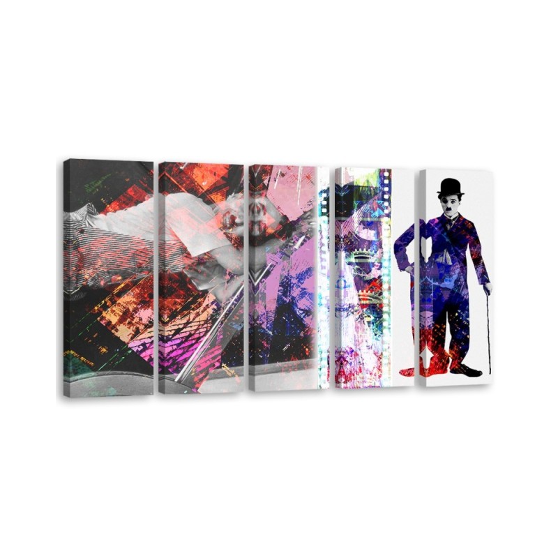 Canvas print for room - Charlie Chaplin Actor | FEEBY