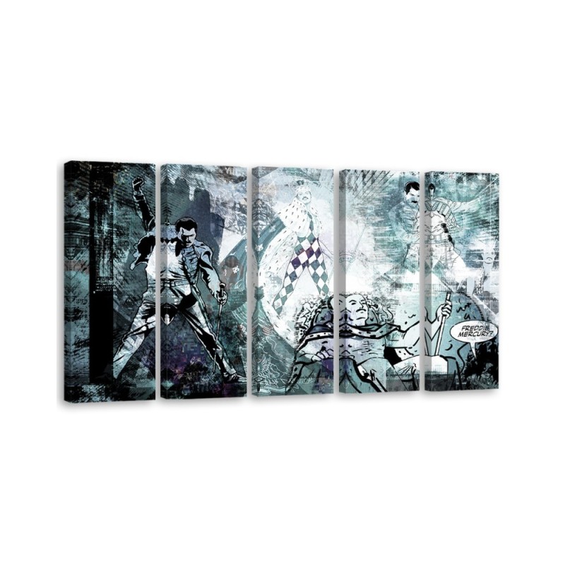 Print on canvas - Freddie Mercury Singer | FEEBY