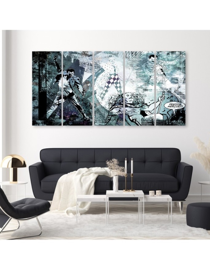 Print on canvas - Freddie Mercury Singer | FEEBY