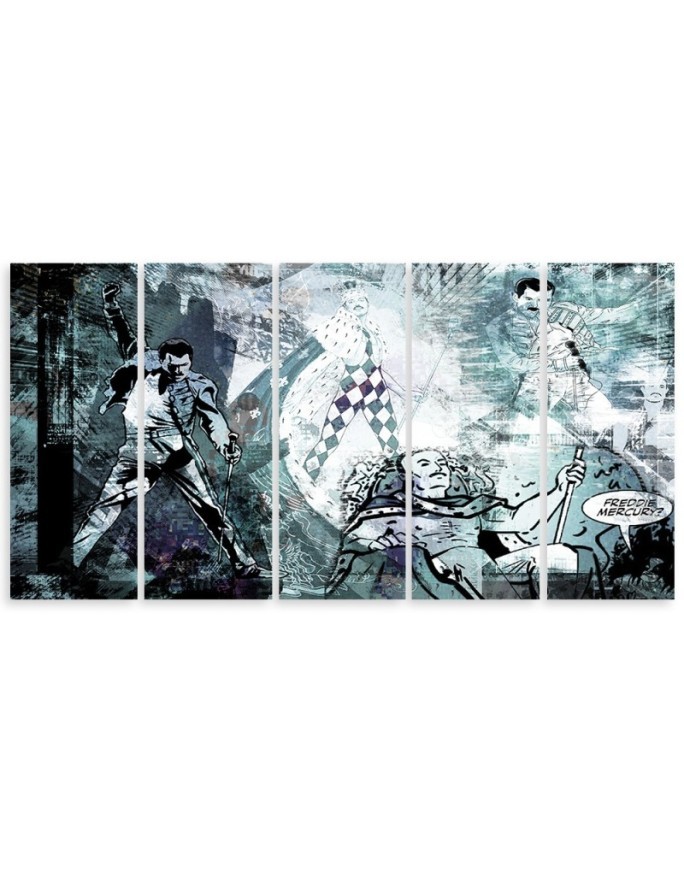 Print on canvas - Freddie Mercury Singer | FEEBY
