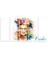 Living room canvas print - Frida Kahlo | FEEBY