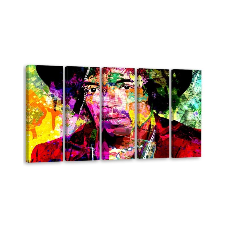 Canvas print - Jimmy Hendrix Music | FEEBY