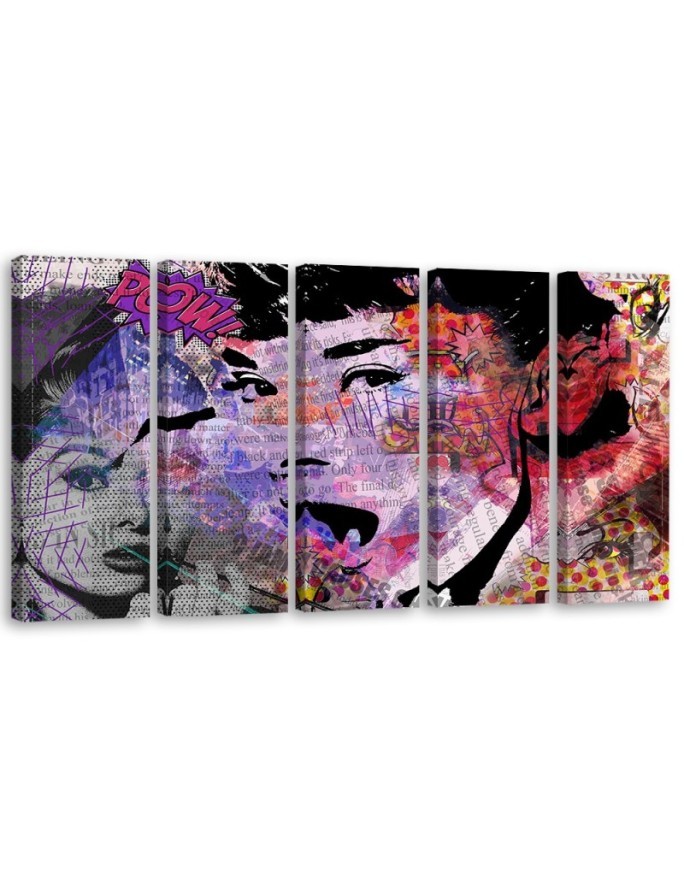 Painting for living room - Audrey Hepburn | FEEBY