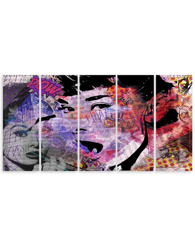 Painting for living room - Audrey Hepburn | FEEBY