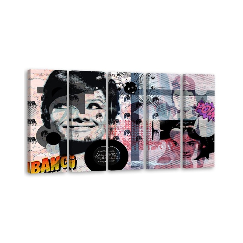 Print on canvas - Audrey Hepburn Actress | FEEBY