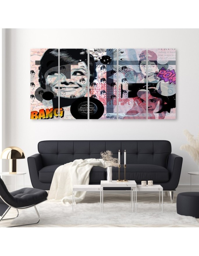 Print on canvas - Audrey Hepburn Actress | FEEBY
