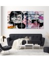 Print on canvas - Audrey Hepburn Actress | FEEBY