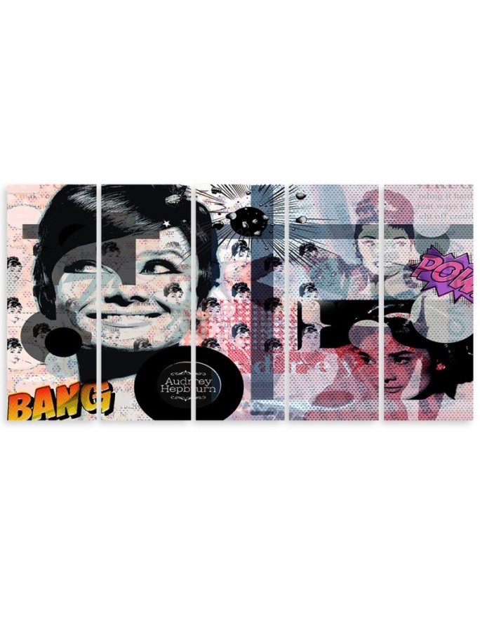 Print on canvas - Audrey Hepburn Actress | FEEBY