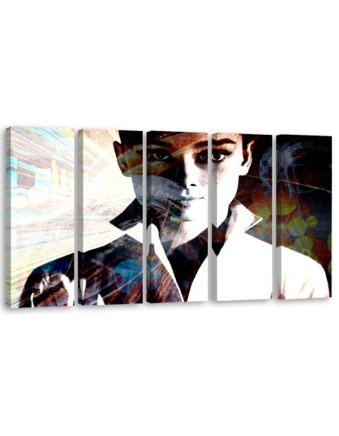 Print on canvas - Audrey Hepburn | FEEBY