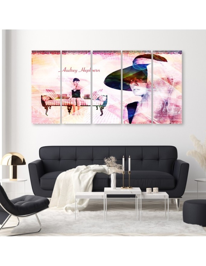 Print on canvas - Audrey Hepburn | FEEBY