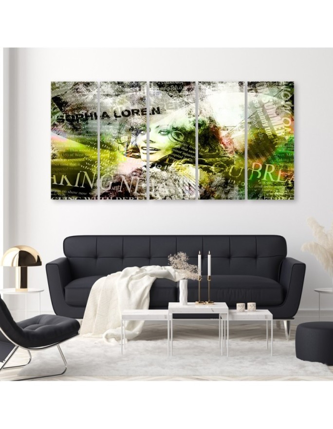 Modern canvas print - Sophia Loren | FEEBY