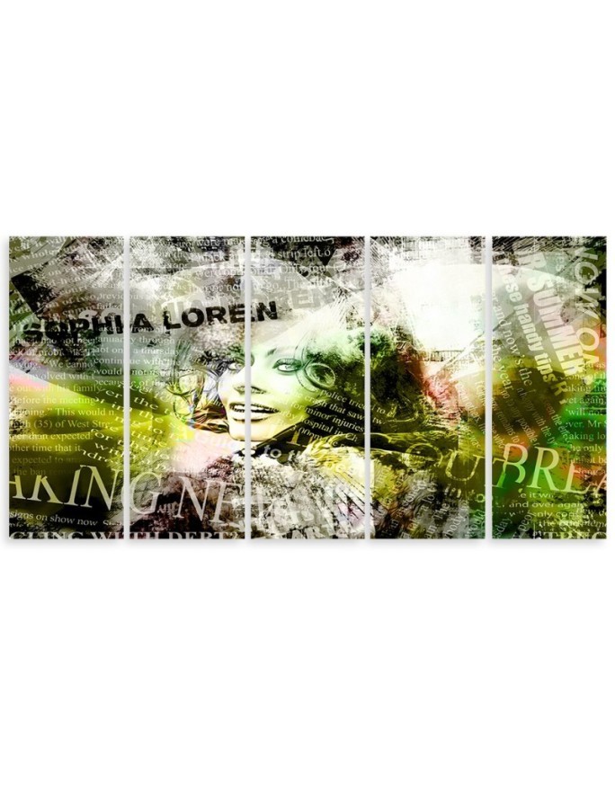 Modern canvas print - Sophia Loren | FEEBY