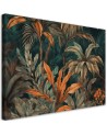 Modern painting on canvas - Palm trees in a jungle landscape | FEEBY