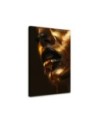 Wall painting - Woman Mouth Gold | FEEBY