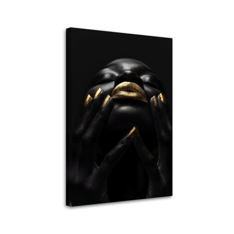 Inspirational painting - African portrait of a woman | FEEBY