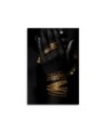 Stylish picture for the bedroom - Hand Gold Glamour | FEEBY