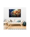 Picture on canvas - Flowers Abstract Coloured | FEEBY