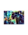 Modern canvas print - Black Panther Abstraction | FEEBY
