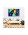 Modern painting for living room - Panther Animals Abstraction | FEEBY