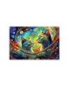 Picture on canvas - Abstract Cats | FEEBY