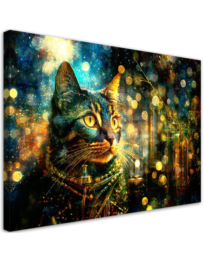 Canvas print Cat on...