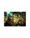 Modern canvas print - Cat on abstract background | FEEBY