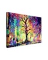 Modern painting - Coloured Tree | FEEBY