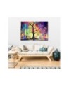 Modern painting - Coloured Tree | FEEBY