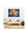 Modern canvas print - Tree Colourful Abstraction | FEEBY