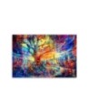 Modern canvas print - Tree Colourful Abstraction | FEEBY