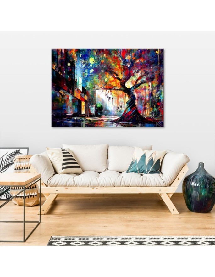 Modern painting for living room - Abstract Tree | FEEBY