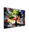 Modern painting for bedroom - Abstract Tree Nature | FEEBY