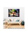 Modern painting for bedroom - Abstract Tree Nature | FEEBY
