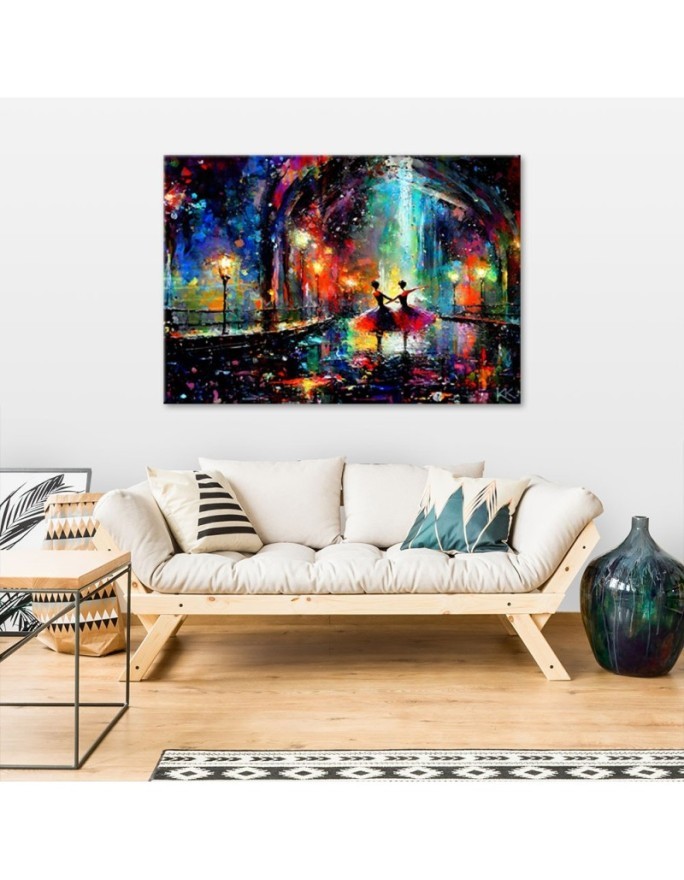 Stylish painting for the living room - Ballerinas Music Dance | FEEBY