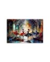Stylish canvas print - Ballerinas Dance Music | FEEBY