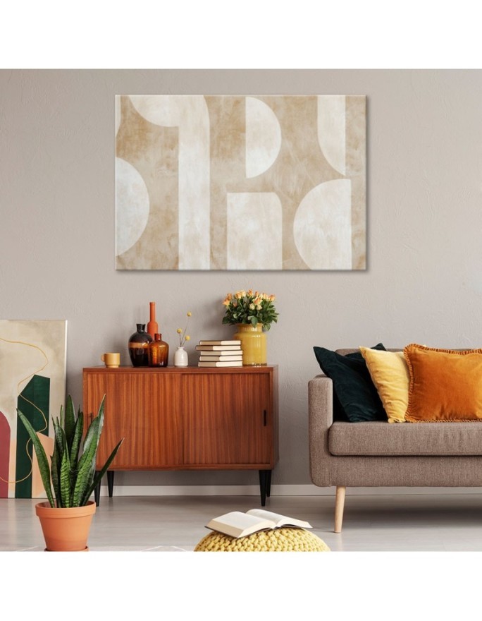 Picture on canvas - Light Retro Abstraction | FEEBY