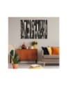 Modern canvas print - Black and white Retro | FEEBY
