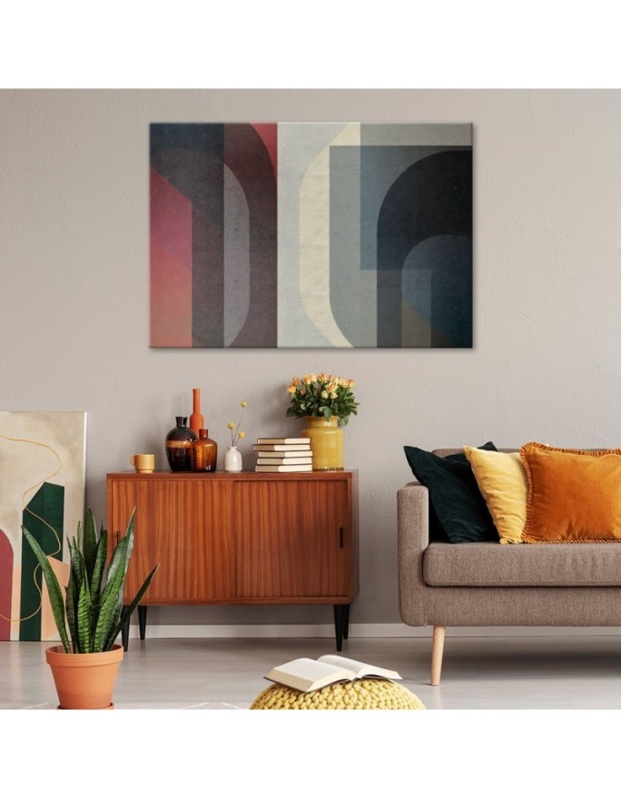 Modern painting for bedroom - Retro illustration | FEEBY