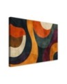 Stylish canvas print - Retro style abstraction | FEEBY