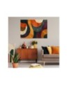 Stylish canvas print - Retro style abstraction | FEEBY